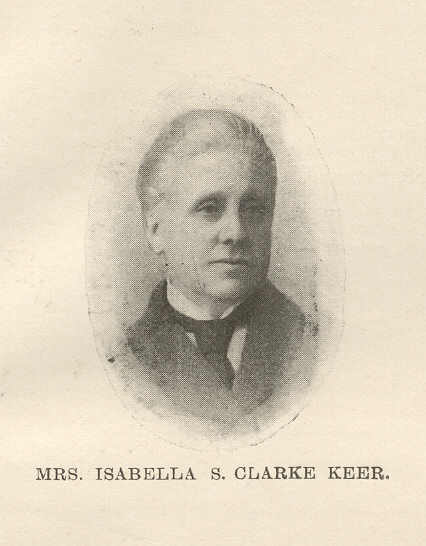 Isabella Clarke-Keer As featured in Pharmaceutical Journal published in January 1906