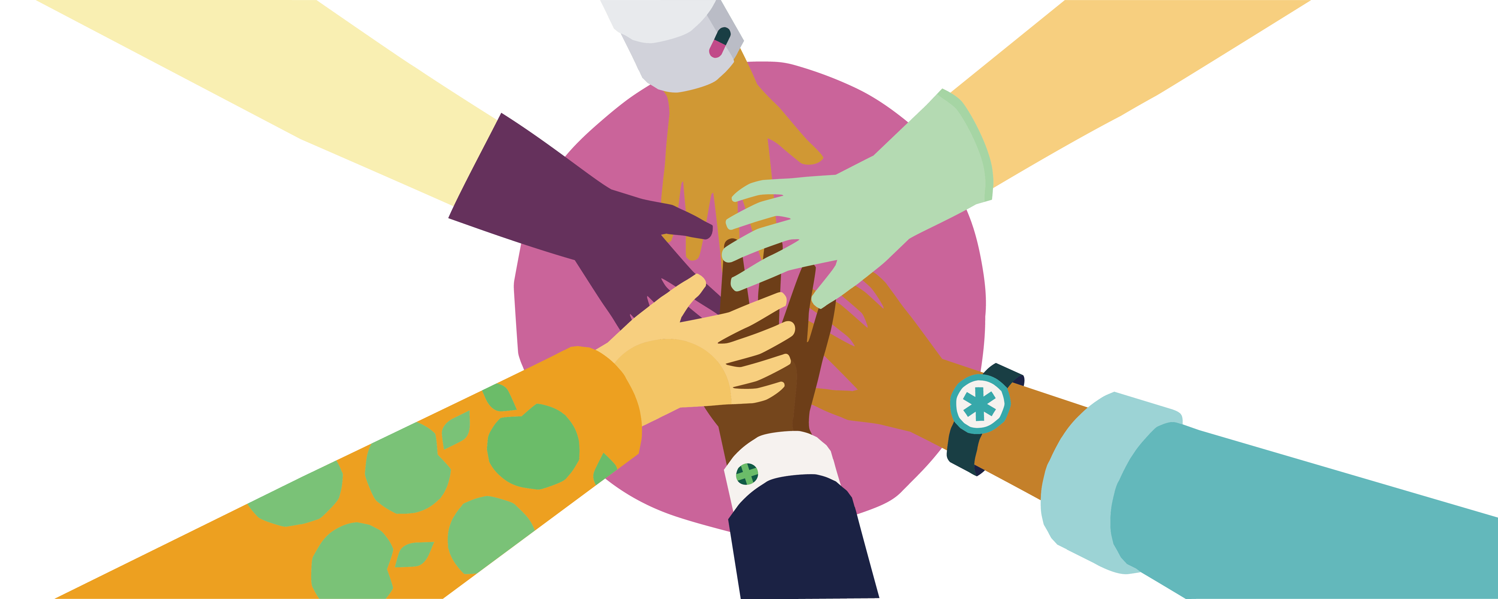 Integration with healthcare teams