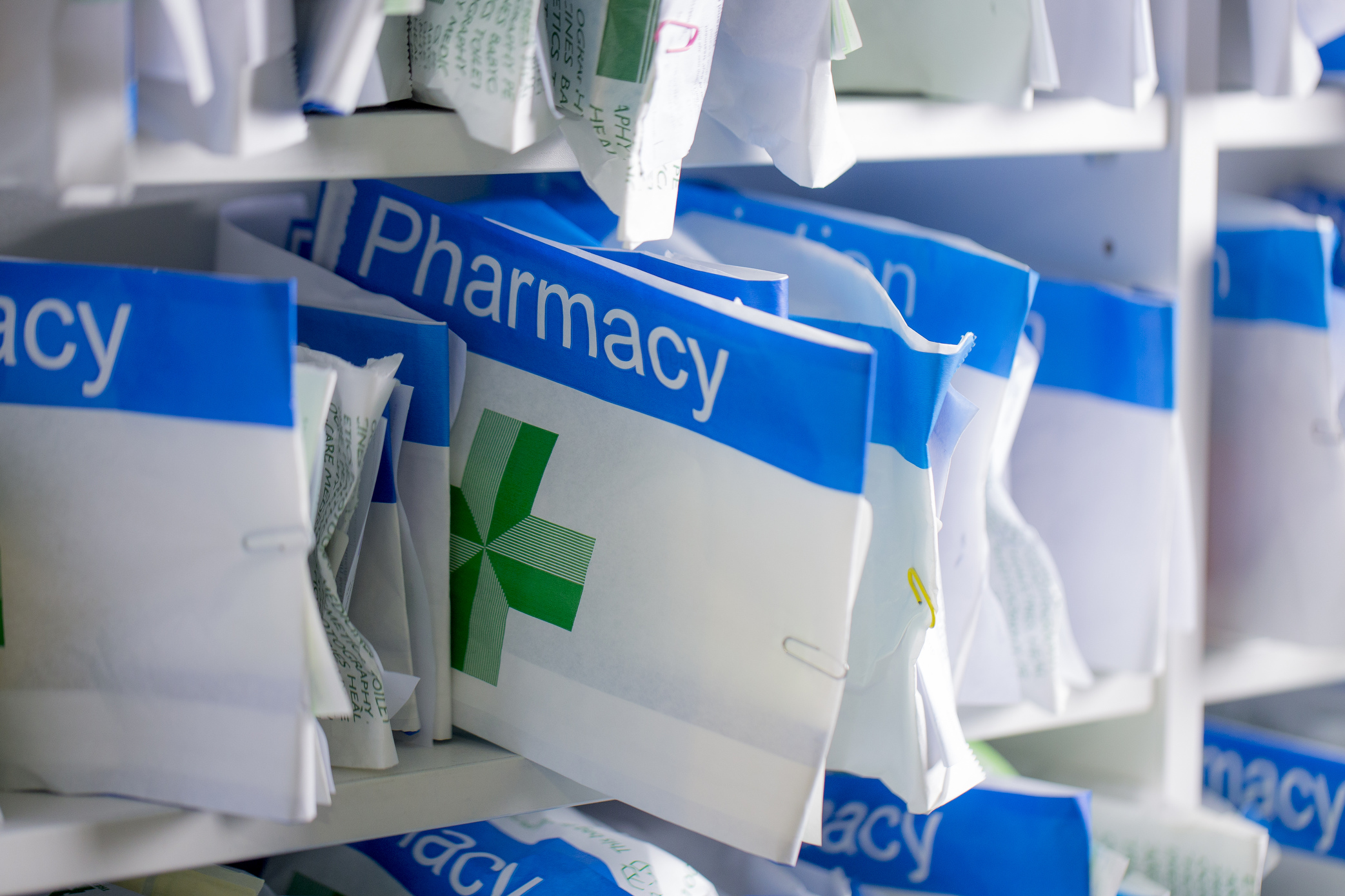 picture of pharmacy prescription bags