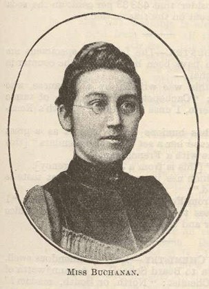 Margaret Buchanan As featured in the Chemist and Druggist published in July 1892