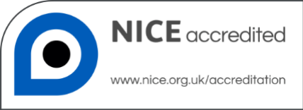 NICE Accreditation logo